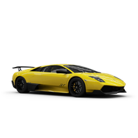 Lamborghini Yellow PNG Free Photo