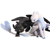 Toothless Dragon Free PNG HQ