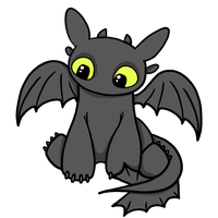 Fury Toothless Night PNG Free Photo