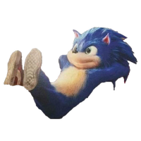 Sonic The Movie Hedgehog Free PNG HQ