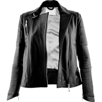 Leather Jacket Girl Free Clipart HQ