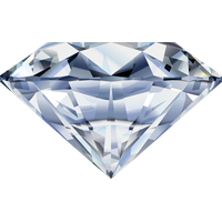 Diamond Gemstone Side View HD Image Free