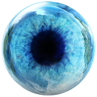 Blue Picture Eyes Free Download PNG HQ