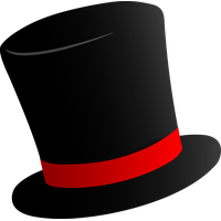 Hat Top Black PNG Image High Quality