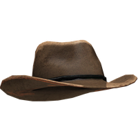 Brown Hat Cowboy Free Transparent Image HD