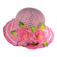 Pink Hat Female Free Transparent Image HD