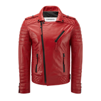 Leather Jacket Red HD Image Free