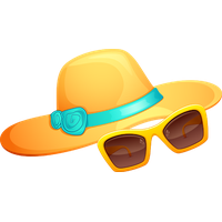 Hat Vector Beach PNG Free Photo