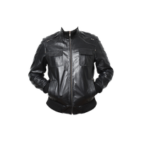Leather Jacket Biker Free Transparent Image HQ