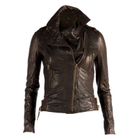 Leather Brown Jacket HD Image Free