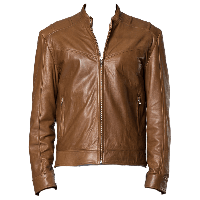 Leather Brown Jacket HD Image Free