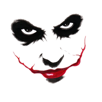 Joker Face PNG Free Photo