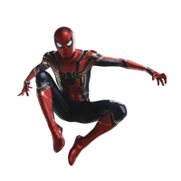 Spiderman Flying Iron Free Download PNG HQ