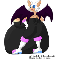 Sonic Bat Anime Rouge X The