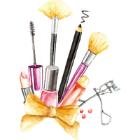 Brushes Cosmetics PNG Free Photo