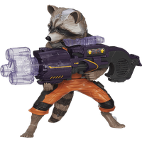 Raccoon Toy Rocket Free HD Image