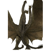 King Ghidorah Cretaceous PNG File HD