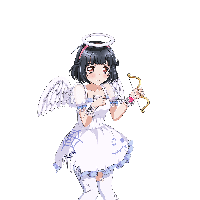 Images Girl Anime Angel PNG File HD