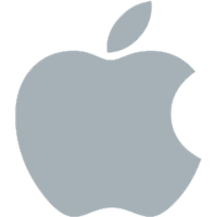 Logo Apple Grey Free Download PNG HQ