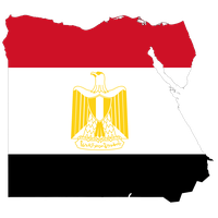 Egypt Flag Free PNG HQ