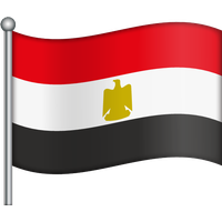 Egypt Flag PNG Free Photo
