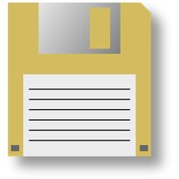 Front Floppy Disk Photos Free Transparent Image HQ