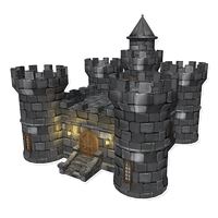 Fantasy Castle Free Download PNG HQ