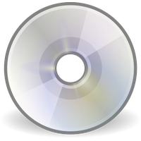 Vector Disk Silver Cd HD Image Free