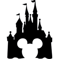 Castle Silhouette Disney PNG Image High Quality
