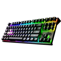 Gaming Neon Keyboard PNG Image High Quality