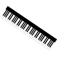 Piano Music Keyboard Free PNG HQ