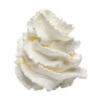 Yogurt Whipped Cream Free Transparent Image HQ