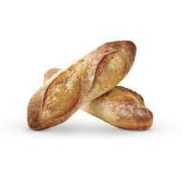 Rustic Baguette Bread PNG Download Free