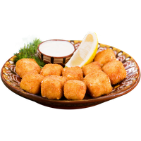 Food Plate Snacks PNG Image High Quality