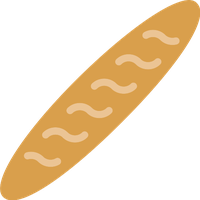 Baguette Bread Italian PNG Download Free