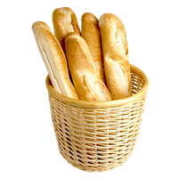 Basket Wicker Slices Bread Free Download Image