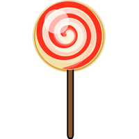Candy Carmel Lollipop PNG Download Free