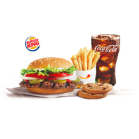 King Burger Combo Free Download PNG HD
