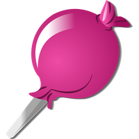 Pink Lollipop Candy PNG Download Free