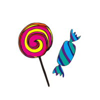 Strawberry Lollipop Candy PNG Download Free