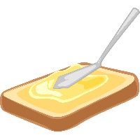 Butter Vector Free HD Image