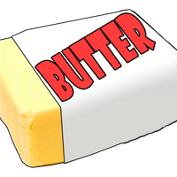 Butter Vector PNG Free Photo