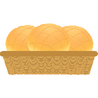 Basket Wicker Slices Wheat Bread