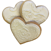 Heart Cookie Icing HQ Image Free