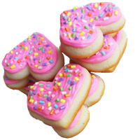 Heart Love Cookie PNG Image High Quality