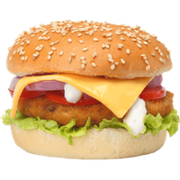 Cheese Pic Bacon Burger HD Image Free