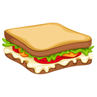 Cheese Sandwich Bacon Free HQ Image