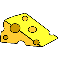 Cheese Piece Yellow Free Clipart HQ