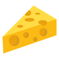 Cheese Piece Yellow Photos PNG Download Free