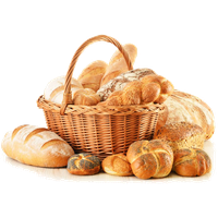 Basket French Bread Free Transparent Image HQ